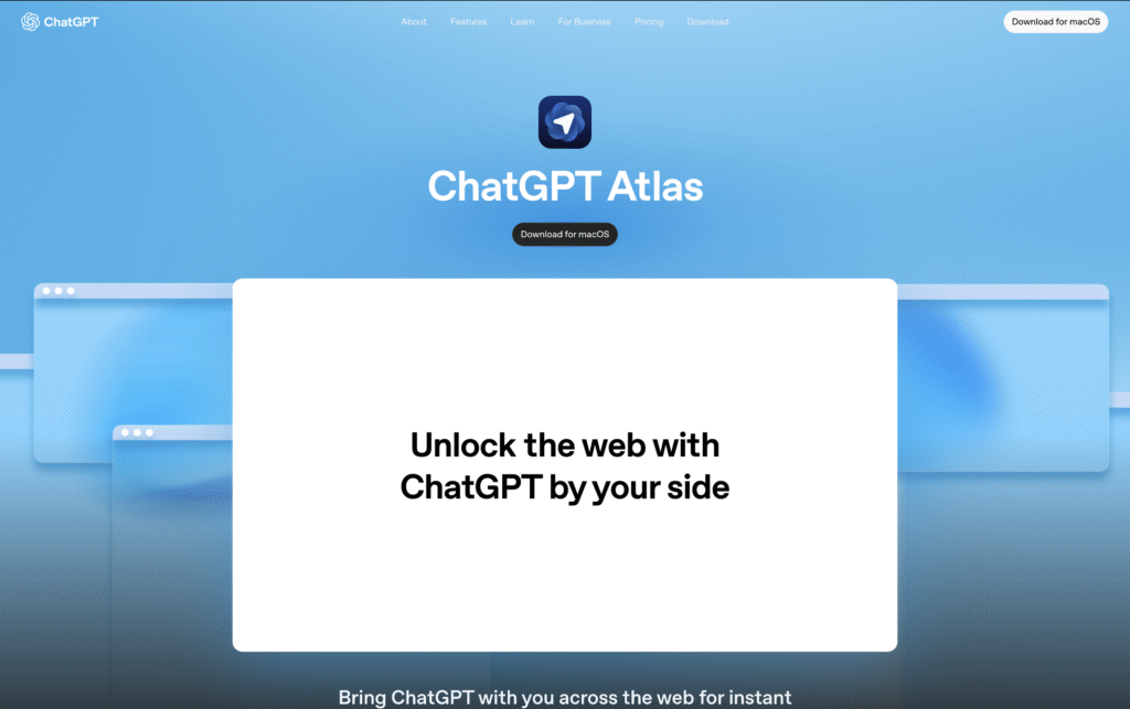 Cover for OpenAI Just Dropped ChatGPT Atlas: A Browser That’s Actually Smart